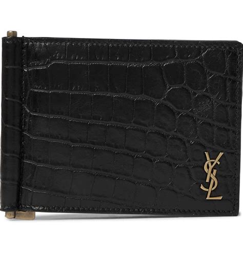 ysl money clip mens wallet